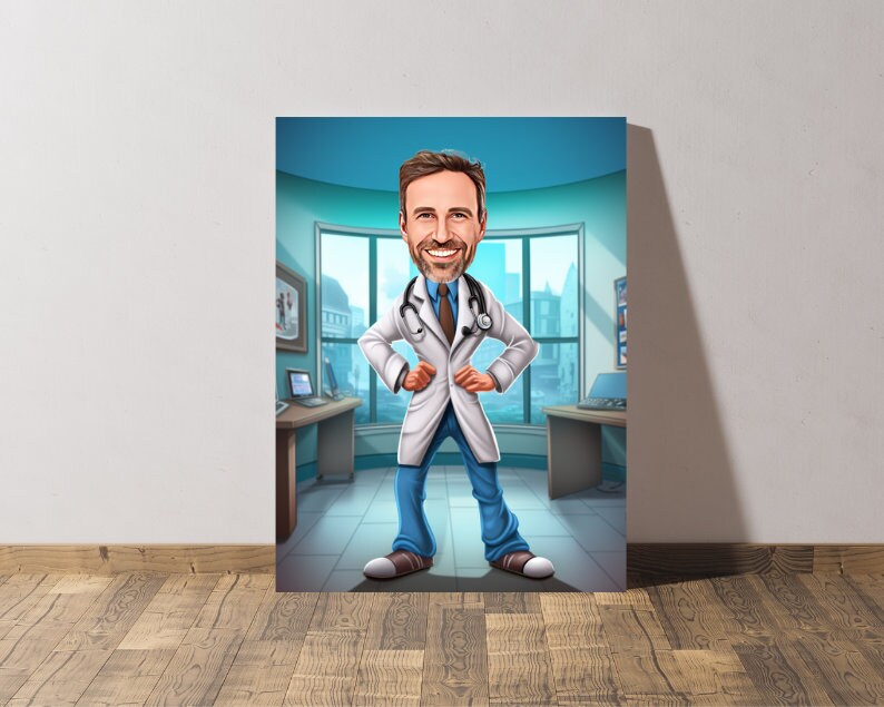 Personalised Doctor Caricature