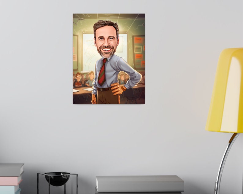 Personalised Teacher Caricature