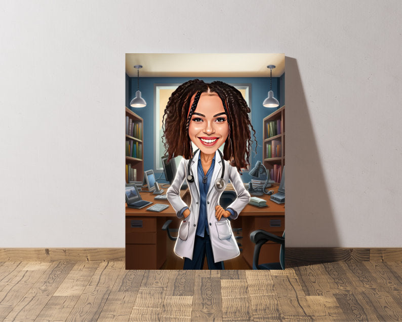Personalised Doctor Caricature