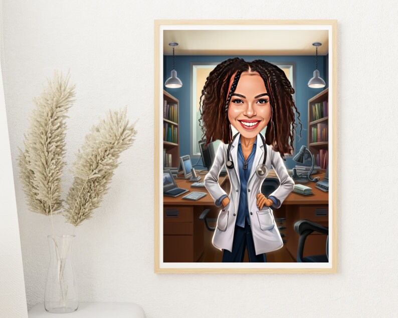 Personalised Doctor Caricature