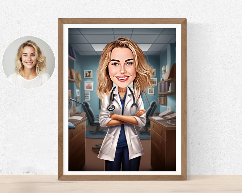 Personalised Doctor Caricature