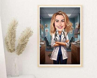 Personalised Doctor Caricature