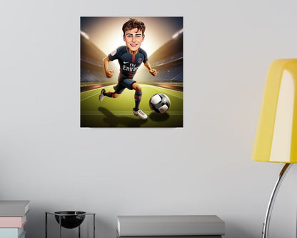 Personalised PSG Caricature