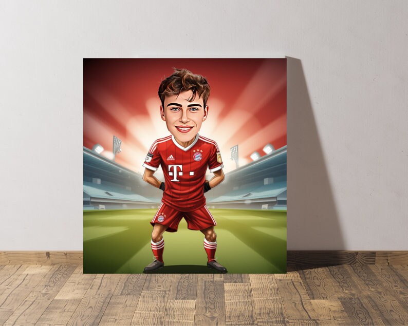 Personalised Bayern Munich Caricature