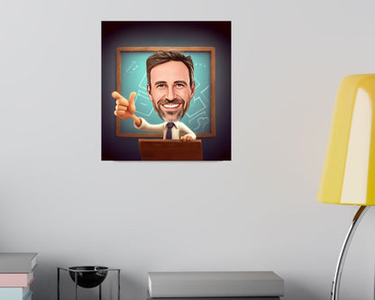 Personalised Teacher Caricature