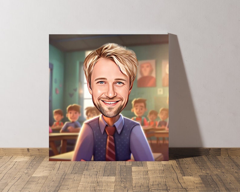 Personalised Teacher Caricature