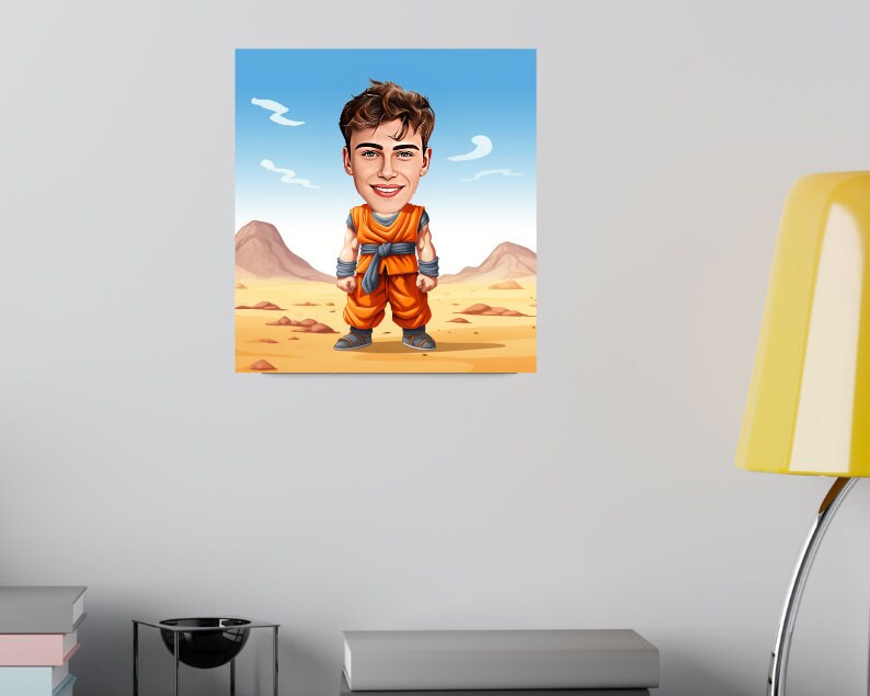 Personalised Dragon Ball Caricature