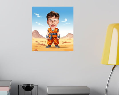 Personalised Dragon Ball Caricature