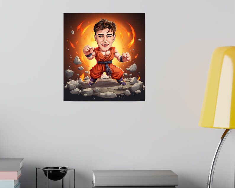 Personalised Dragon Ball Caricature