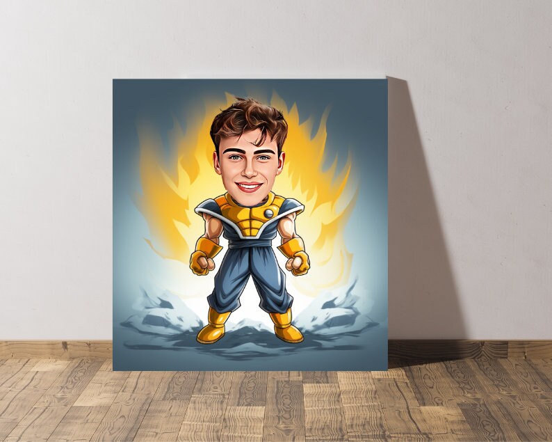 Personalised Dragon Ball Caricature