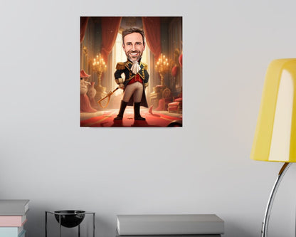 Personalised Napoleon Caricature