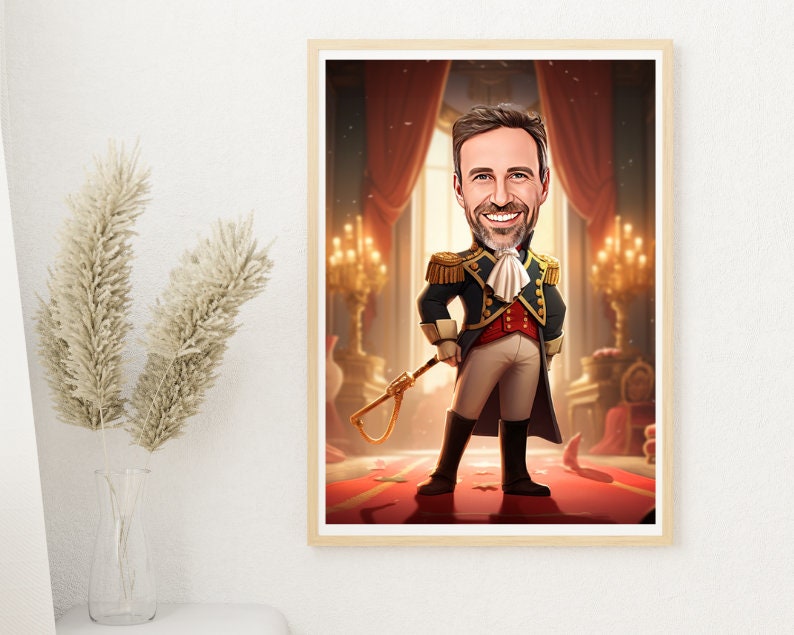 Personalised Napoleon Caricature