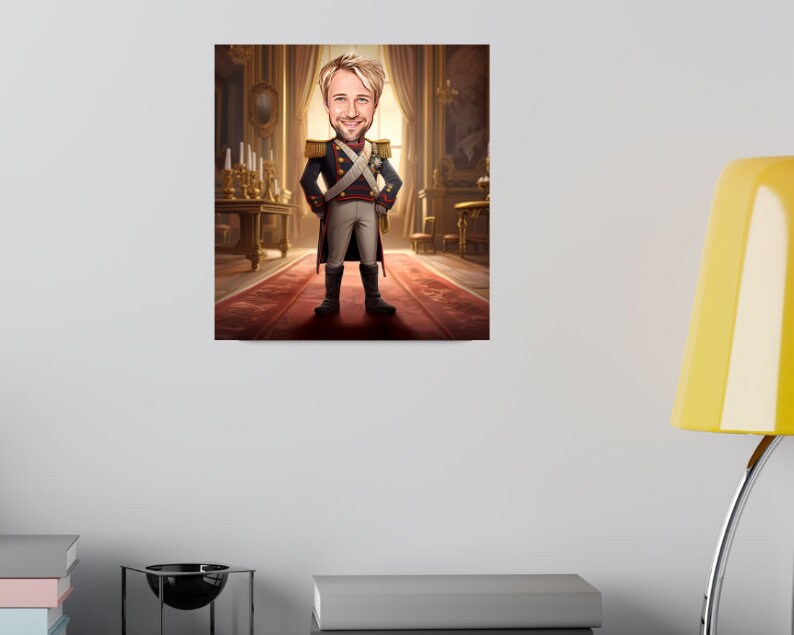 Personalised Napoleon Caricature