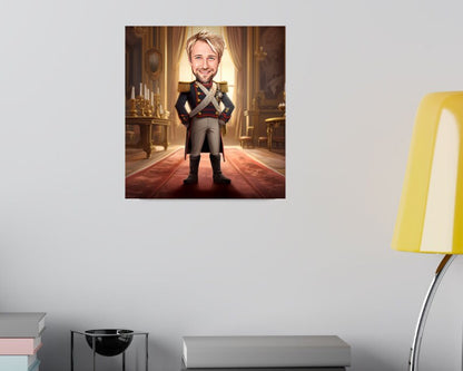 Personalised Napoleon Caricature