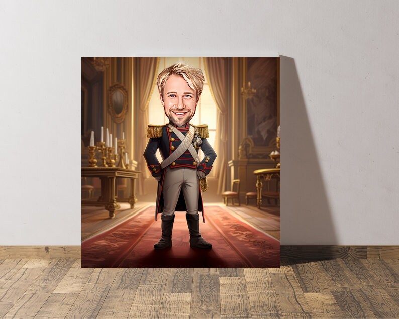 Personalised Napoleon Caricature