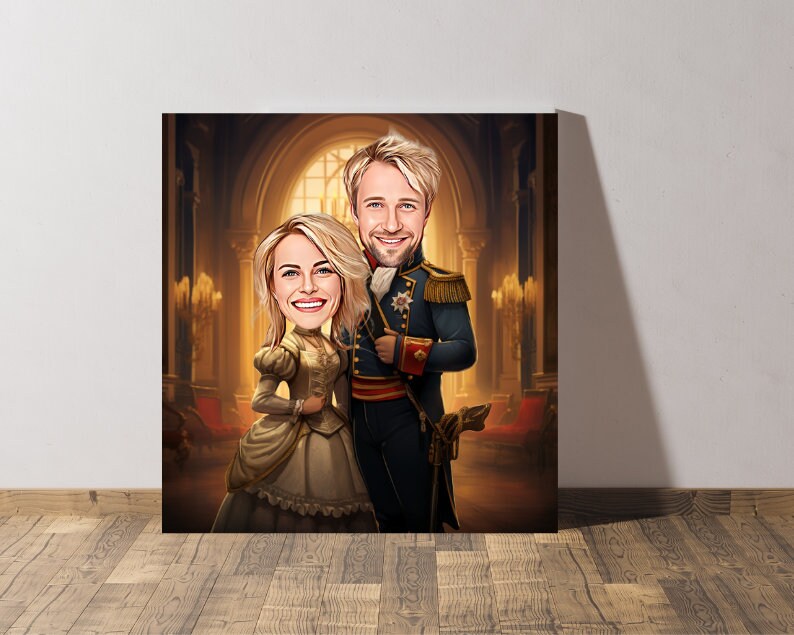 Personalised Royal Family Caricature