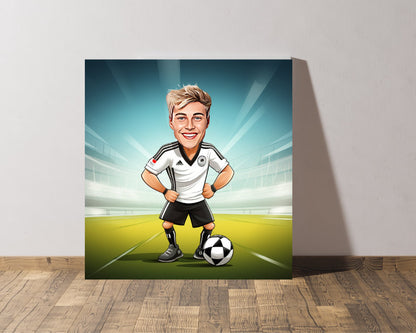 Personalised Germany Caricature