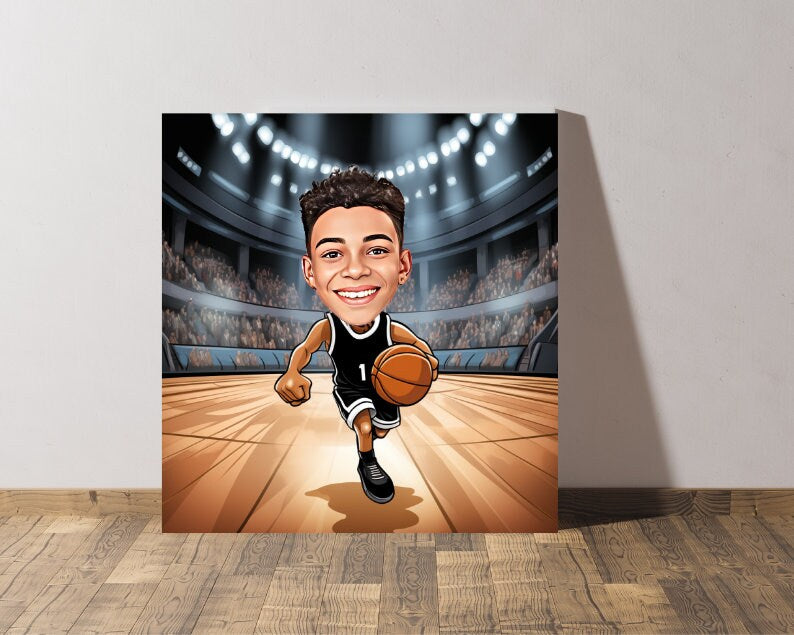 Personalised Brooklyn Caricature