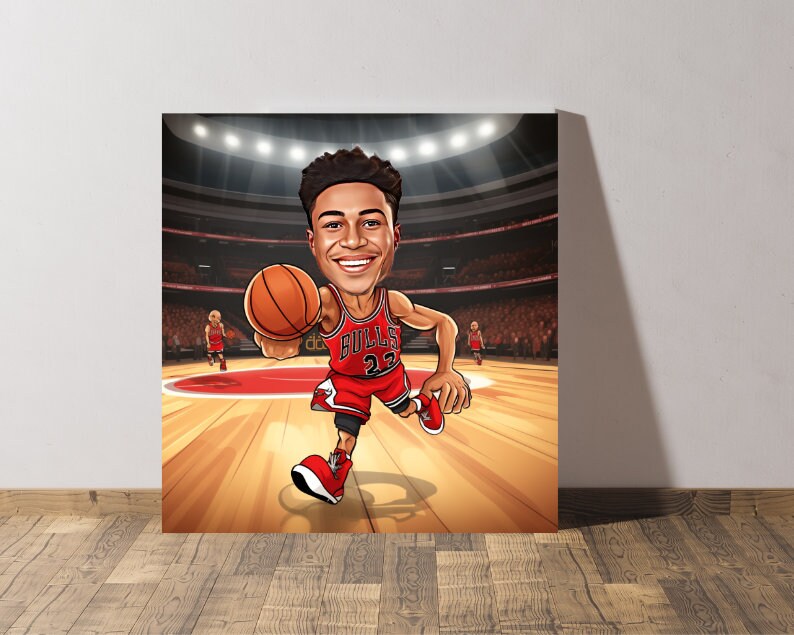 Personalised Chicago Caricature