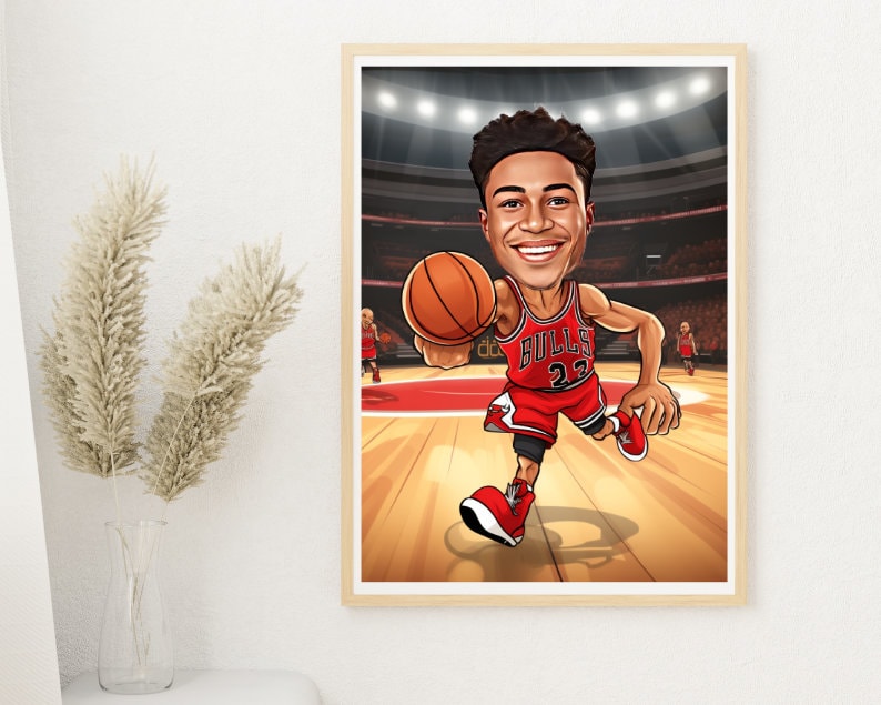 Personalised Chicago Caricature