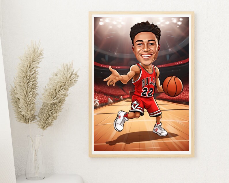 Personalised Chicago Caricature
