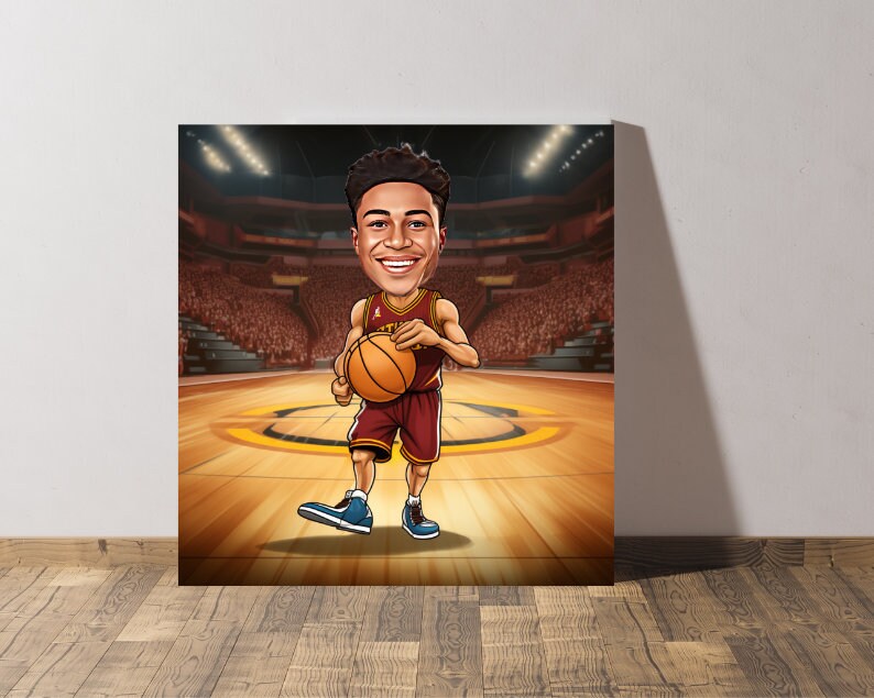 Personalised Cleveland Caricature