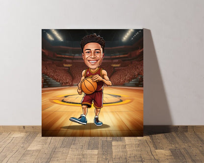 Personalised Cleveland Caricature