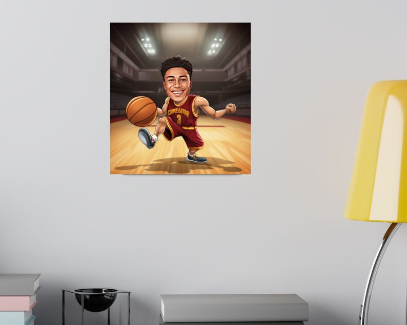 Personalised Cleveland Caricature