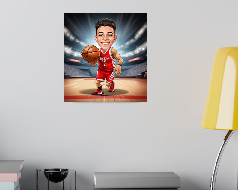 Personalised Houston Caricature