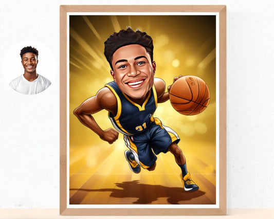 Personalised Indiana Caricature