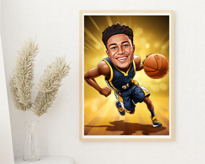 Personalised Indiana Caricature