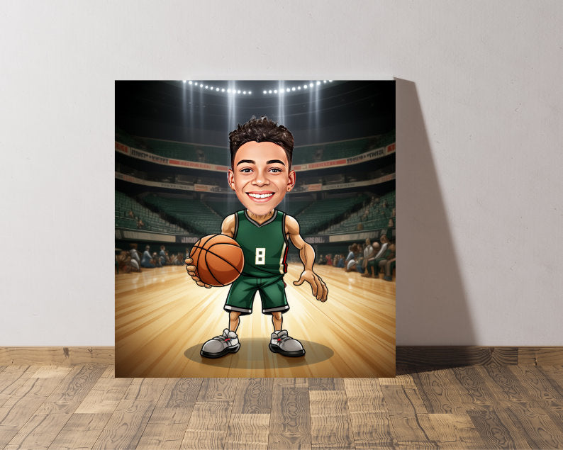 Personalised Bucks Caricature
