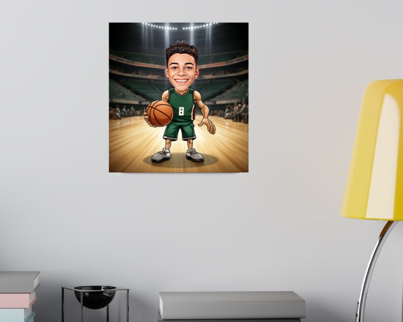 Personalised Bucks Caricature