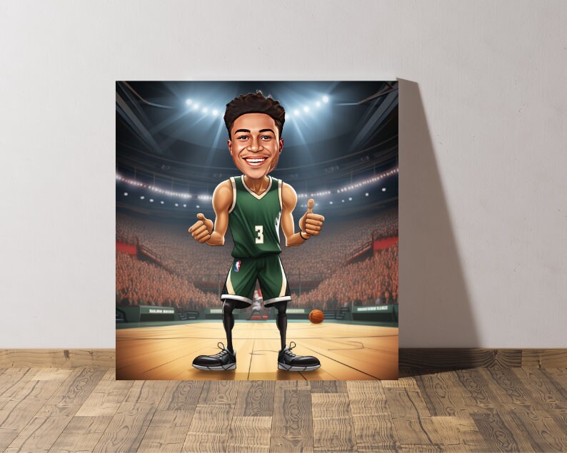 Personalised Bucks Caricature