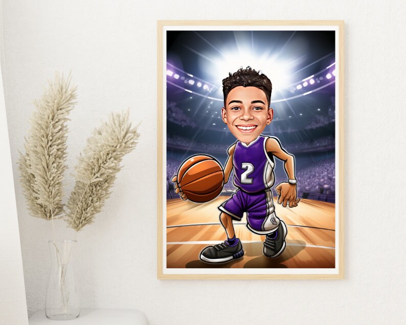 Personalised Sacramento Caricature