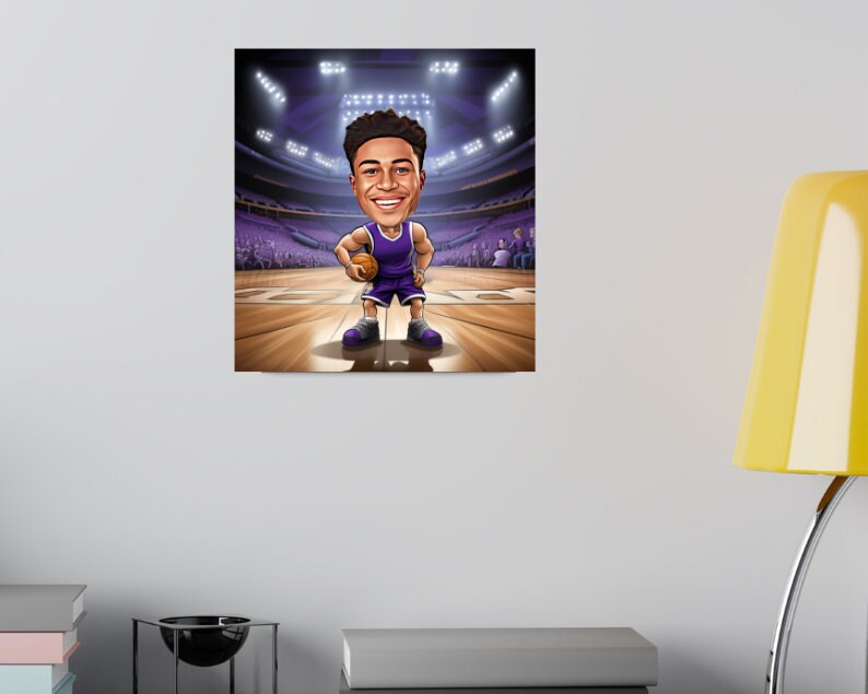 Personalised Sacremento Caricature