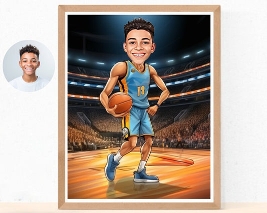 Personalised Nuggets Caricature