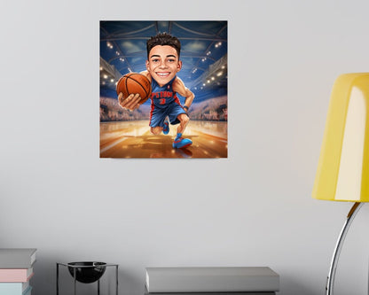 Personalised Pistons Caricature