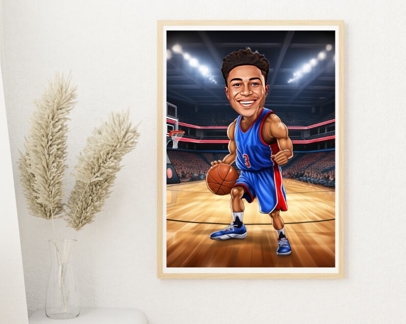 Personalised Pistons Caricature