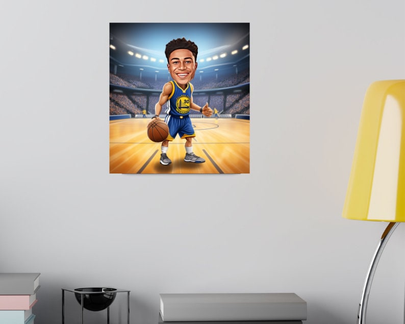 Personalised Warriors Caricature