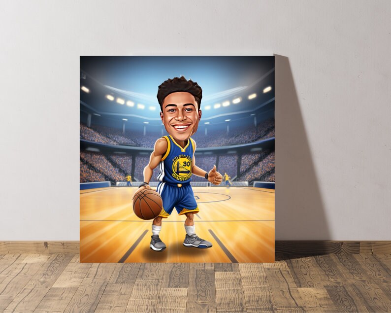 Personalised Warriors Caricature