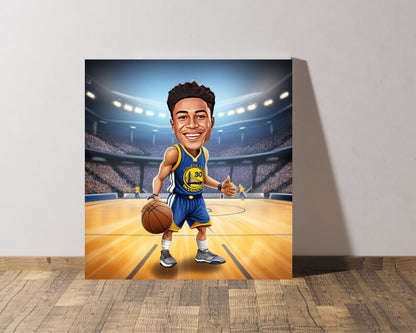 Personalised Warriors Caricature