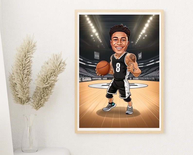 Personalised Brooklyn Caricature