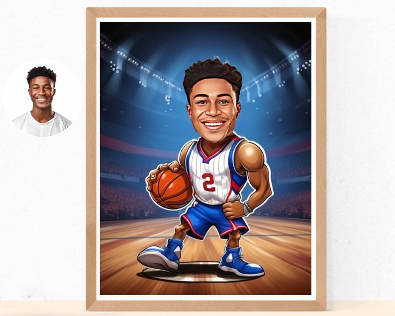 Personalised Clippers Caricature