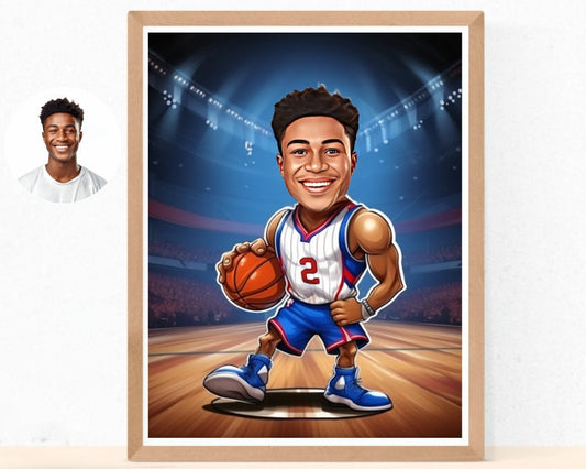 Personalised Clippers Caricature