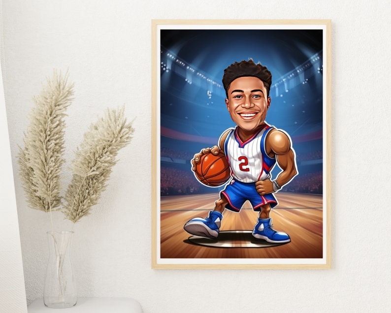 Personalised Clippers Caricature
