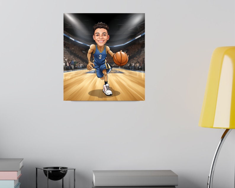 Personalised Pelicans Caricature
