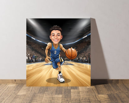 Personalised Pelicans Caricature
