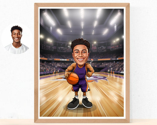 Personalised Sacramento Caricature
