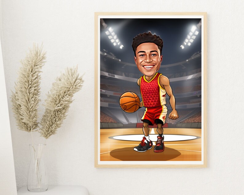 Personalised Atlanta Caricature